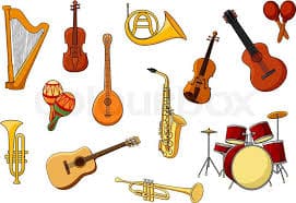 Hình minh họa từ Musical Instrument - Nhạc cụ